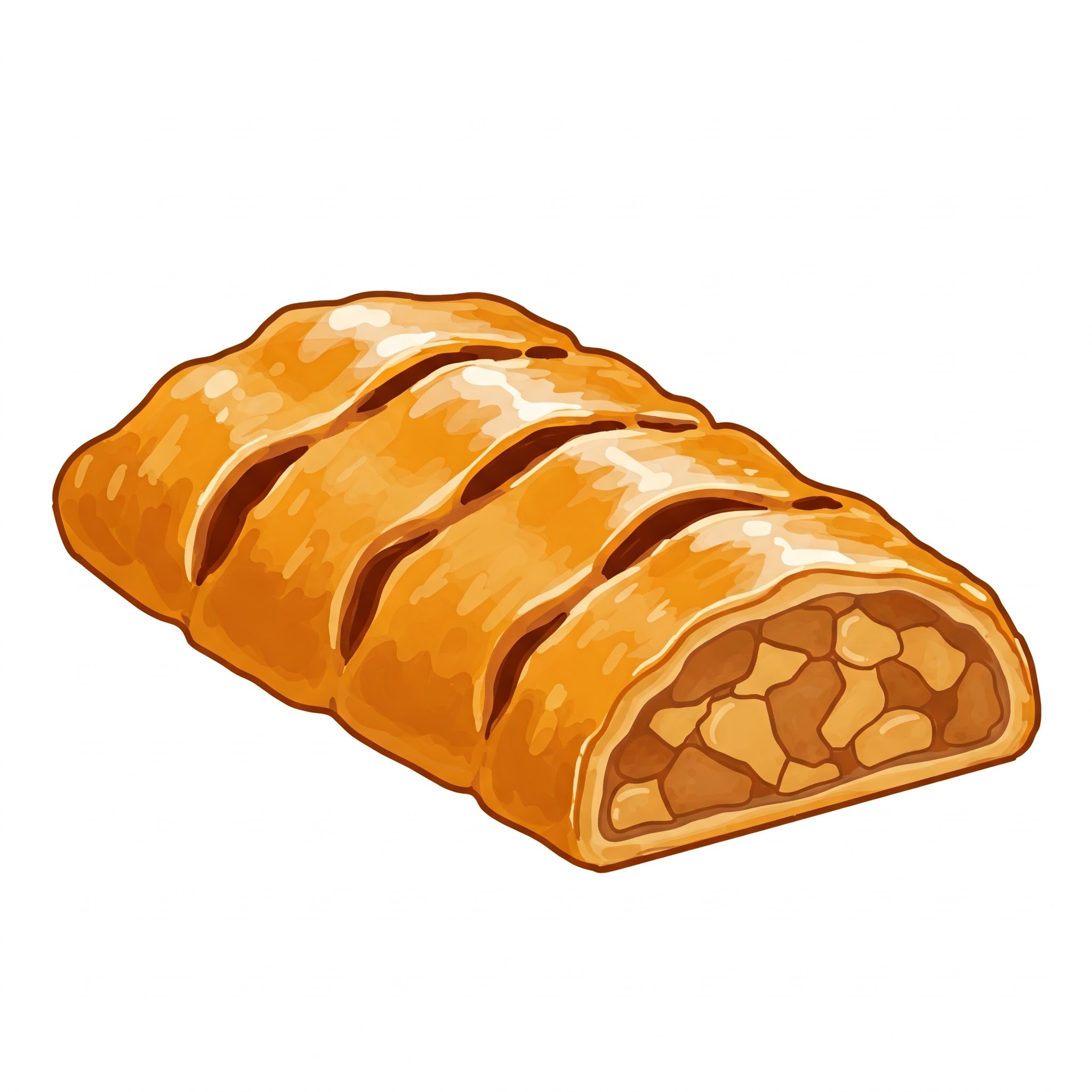 Image for o strudel de maçã